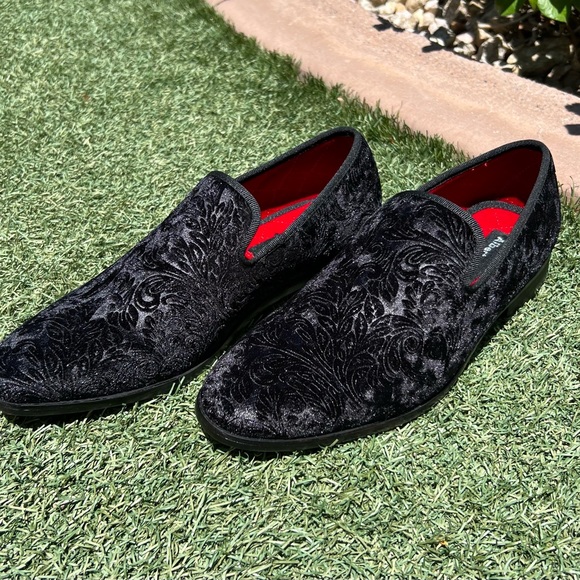 Alberto Fellini Velvet Loafers - Picture 3 of 8